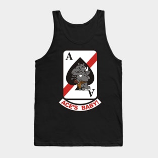 F/A18 Rhino - VFA41 Black Aces Tank Top